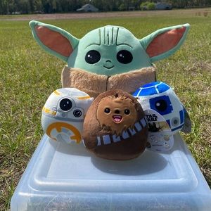 Mandalorian/Star Wars Squishmallow Set